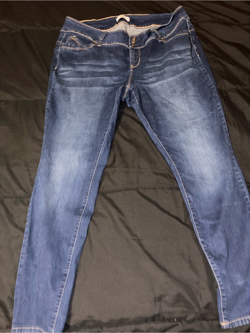 Royalty For Me Blue Skinny Stretch Jeans